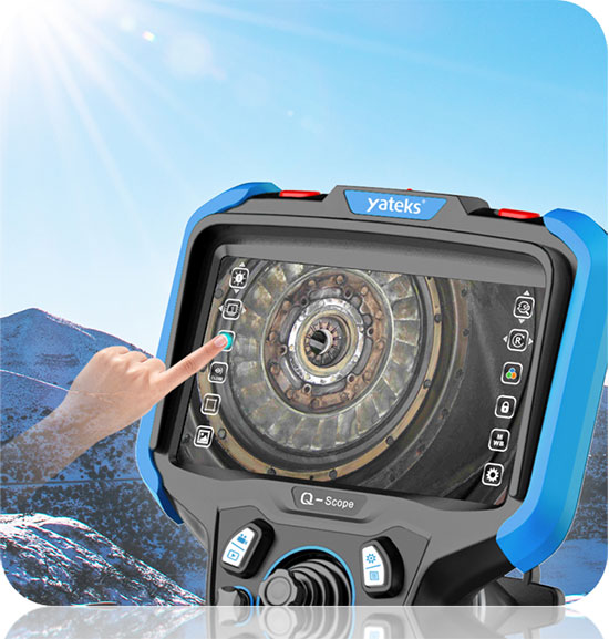 QIE系列工業(yè)內(nèi)窺鏡屏幕大、內(nèi)窺鏡檢測(cè)視野更廣